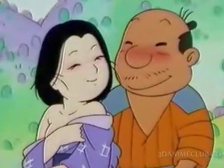 Miang/gatal anime suami memaku keras beliau wifes faraj