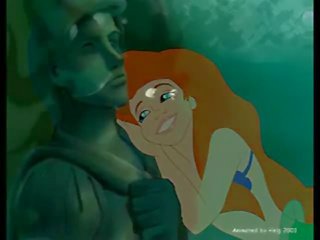 Ariel este zburlit mare de rege triton