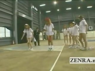 Z napisami bez dna japońskie gyaru grupa pałeczka relay