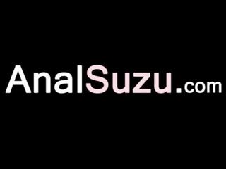 Deep anal sex with hairy japanese beauty