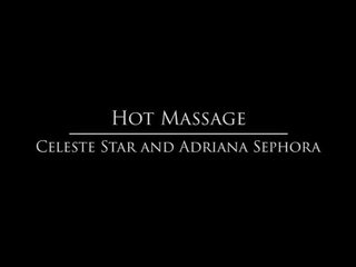 Babes - Hot Massage starring Celeste Star and Adriana Sephora clip