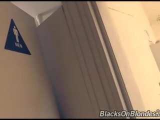 Tiny titted Erika Devine fucks her black man