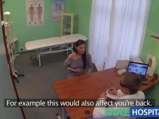 Підробка лікарні прихований камери улов пацієнт використання масаж інструмент для an оргазм