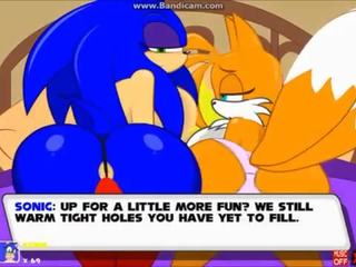 Sonic transformed [all sex moments]