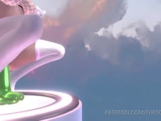 3d porno prinsesse ridning stor dildo