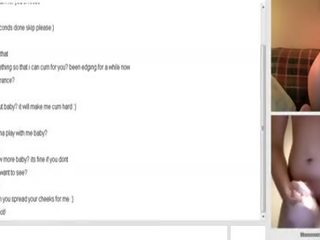 Omegle - Sexy Girl Gets Naked For Cumflv