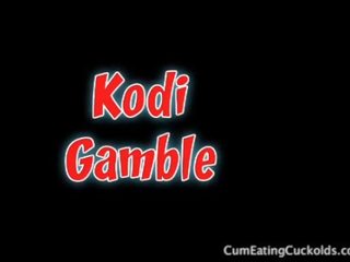 Kodi Makes Her Cuc Husband Eat Cum From Her Pussy