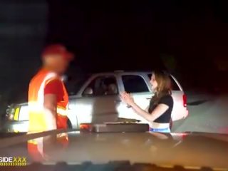 roadside - ārā pov roadside sekss ar a mehāniķis