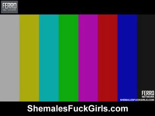 Awesome Shemales Fuck Girls Vid With Amazing Porn Stars Andreia, Julia, Milena