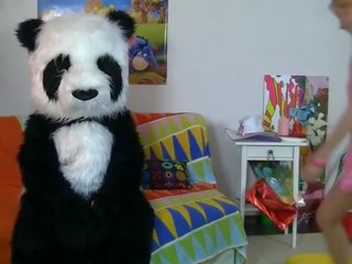 Panda lācis uz sekss rotaļlieta xxx vid